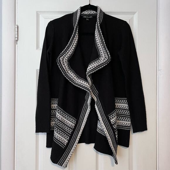 Cable & Gauge Open Front Cardigan - Size S - Picture 1 of 5